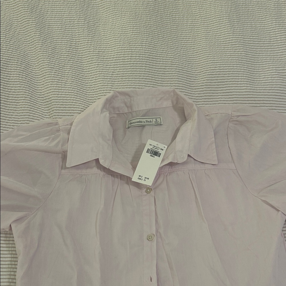 Abercrombie & Fitch Soft Pink Babydoll Dress